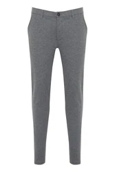 !Solid Stoffhose SDOlivero Hellgrau/Dunkelgrau/Grau