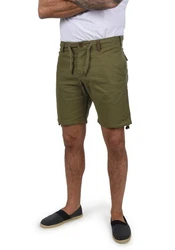 Indicode Leinenhose IDMoses Dunkelgrün/Khaki/Grün
