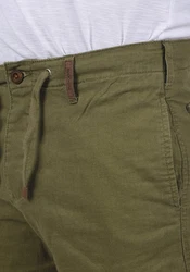 Indicode Leinenhose IDMoses Dunkelgrün/Khaki/Grün