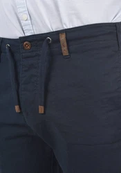 Indicode Leinenhose IDMoses Dunkelblau/Blau/Hellblau