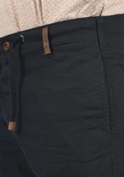 Indicode Leinenhose IDMoses Dunkelblau/Hellblau/Blau