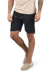 Indicode Leinenhose IDMoses Dunkelblau/Hellblau/Blau