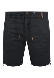 Indicode Leinenhose IDMoses Dunkelblau/Hellblau/Blau