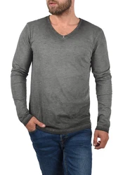 !Solid Langarmshirt SDCornelio 
