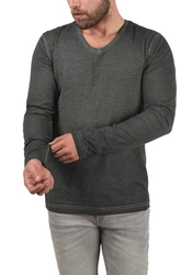 !Solid Langarmshirt SDCornelio 