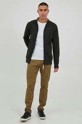 !Solid Sweatjacke SDKarim mit Stehkragen Dunkelgrau/Grau