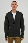 !Solid Sweatjacke SDKarim mit Stehkragen Dunkelgrau/Grau