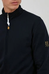!Solid Sweatjacke SDKarim mit Stehkragen Dunkelblau