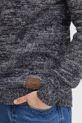 !Solid Rollkragenpullover Philaremo Melange