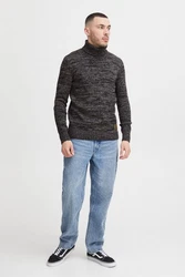!Solid Rollkragenpullover Philaremo Melange