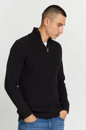 !Solid Troyer SDXenox Strickpulli mit Stehkragen