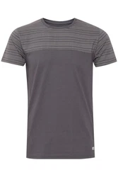 Indicode T-Shirt IDRosto Dunkelgrau/Hellgrau/Grau