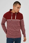 Indicode Kapuzenpullover IDLynde Strickpulli Bordeaux
