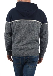 Indicode Kapuzenpullover IDLynde Strickpulli Dunkelblau/Grau