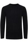 Indicode Strickpullover IDPauletta Schwarz/Hellblau