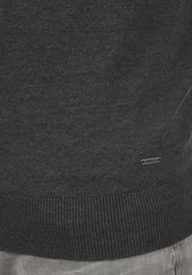 Indicode Rollkragenpullover IDErnetto Dunkelgrau/Grau