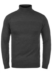 Rollkragenpullover IDErnetto Rollkragenpulli mit abgesetztem Strickmuster