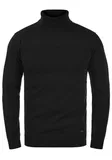 Schwarze Rollkragenpullover für den Winter image