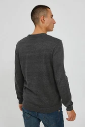 !Solid Strickpullover SDAlagro Dunkelgrau/Grau