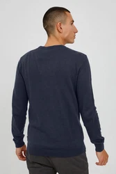 !Solid Strickpullover SDAlagro Dunkelblau/Blau