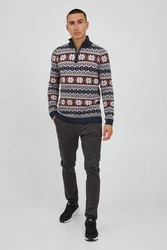 !Solid Troyer SDWinoldo Bordeaux/Dunkelrot/Rot/Hellblau