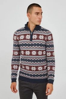 !Solid Troyer SDWinoldo Bordeaux/Dunkelrot/Rot/Hellblau