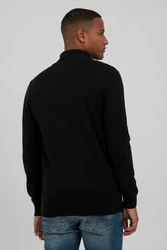 Indicode Herren Strickpullover Troyer Richard Schwarz