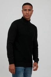 Troyer IDRichard Strickpulli mit Stehkragen