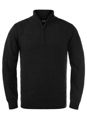 Indicode Herren Strickpullover Troyer Richard Schwarz