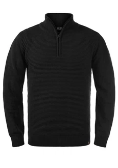 Indicode Herren Strickpullover Troyer Richard Schwarz