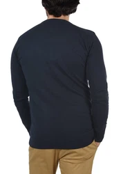 Indicode Strickpullover IDErnesto Dunkelblau/Blau