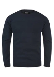 Indicode Strickpullover IDErnesto Dunkelblau/Blau