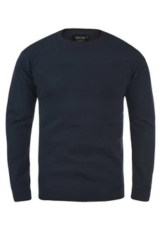 Indicode Strickpullover IDErnesto Dunkelblau/Blau
