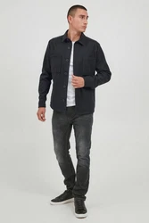 !Solid Steppjacke Liam Dunkelblau/Blau/Hellblau