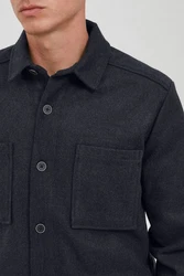 !Solid Steppjacke Liam Dunkelblau/Blau/Hellblau