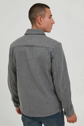!Solid Steppjacke Liam Hellgrau/Dunkelgrau/Grau