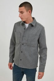 !Solid Steppjacke Liam Wolljacke Leichte Wolljacke mit Brusttaschen