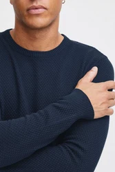 !Solid Strickpullover SDKarl Dunkelblau/Blau