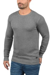 !Solid Strickpullover SDKarl Dunkelgrau/Grau/Hellgrau