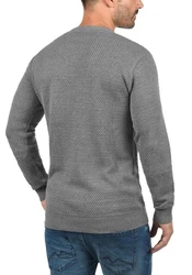 !Solid Strickpullover SDKarl Dunkelgrau/Grau/Hellgrau