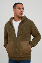 !Solid Fellimitatjacke SDVig hooded jacket 21106232 Kapuzenjacken mit Teddyfell