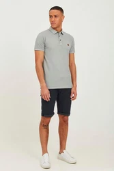 Indicode Chinoshorts IDFigno Dunkelblau/Blau/Grau
