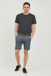 Indicode Chinoshorts IDLozano Chino Shorts mit Gürtel Dunkelgrau/Grau/Hellgrau/Dunkelblau