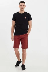 !Solid Chinoshorts SDTitian klassischer Schnitt Braun/Rot/Dunkelrot