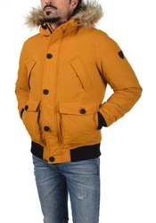 !Solid Winterjacke SDFrio Orange/Braun