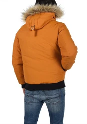 !Solid Winterjacke SDFrio Orange/Braun