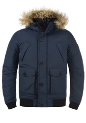 !Solid Winterjacke SDFrio Dunkelblau/Blau/Hellblau