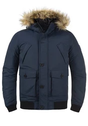 !Solid Winterjacke SDFrio Dunkelblau/Blau/Hellblau