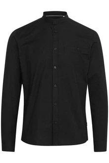 !Solid Langarmhemd SDAllion Schwarz
