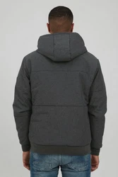 Indicode Kurzjacke IDHannibal Herren Übergangsjacke mit Kapuze 